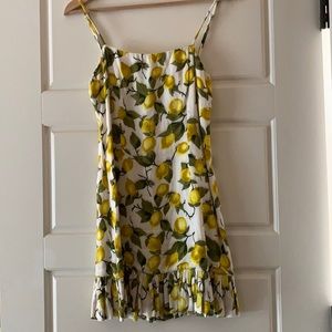 Lemon mini dress